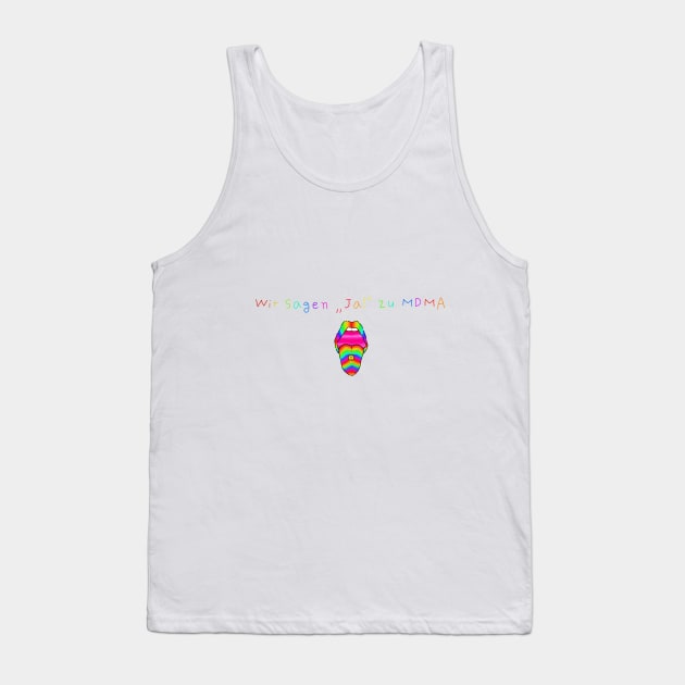 say "yes" to MDMA Tank Top by sodaloveu